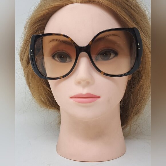 Gucci Nero Sunglasses Oversized Square Frame Havana Brown GG0472SA 002 56-17-145 - Picture 3 of 16